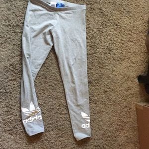 Adidas grey leggings